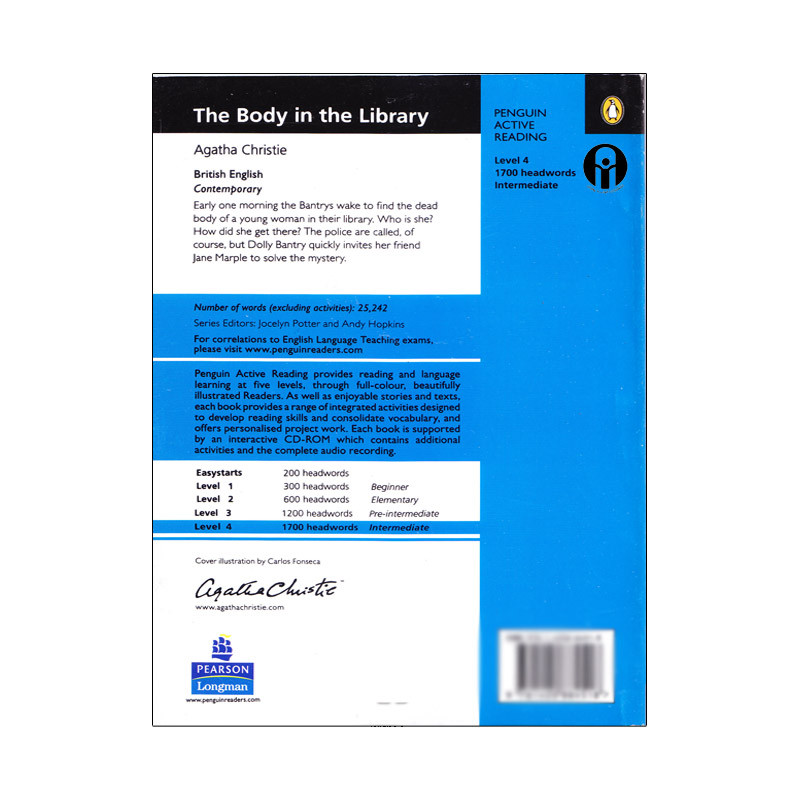 کتاب The Body in the Library اثر Aghatha Christi انتشارات الوندپویان کتاب The Body in the Library اثر Aghatha Christi انتشارات الوندپویان