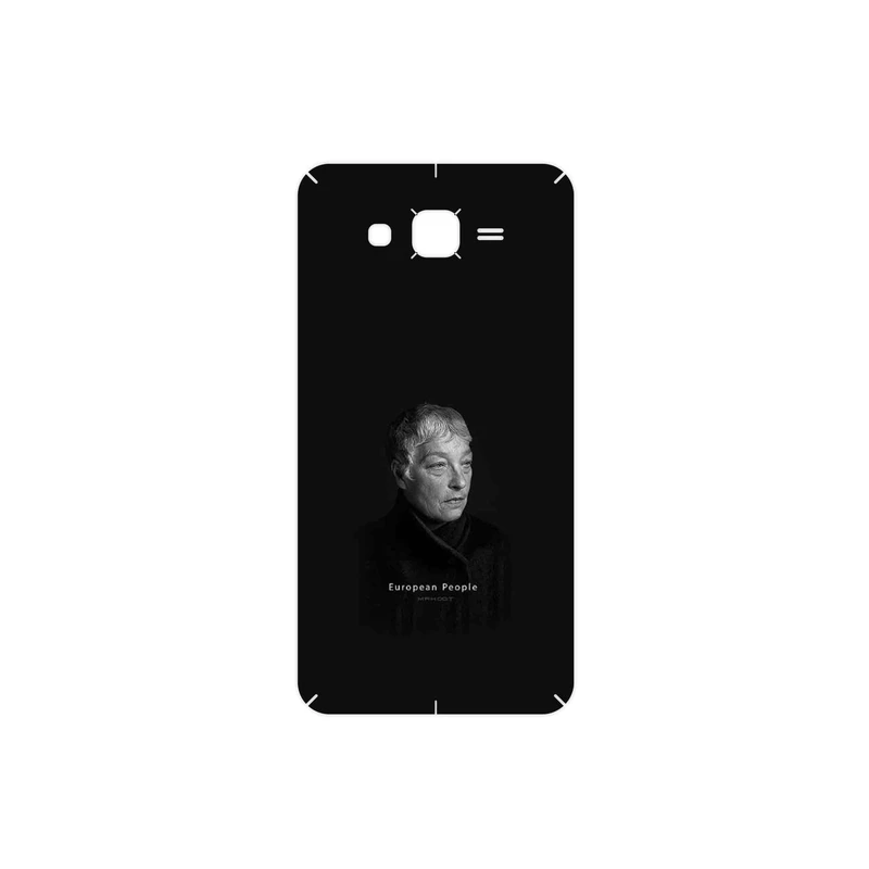 برچسب پوششی ماهوت مدل Portrait of a European Woman مناسب برای گوشی موبایل سامسونگ Galaxy J7 2015