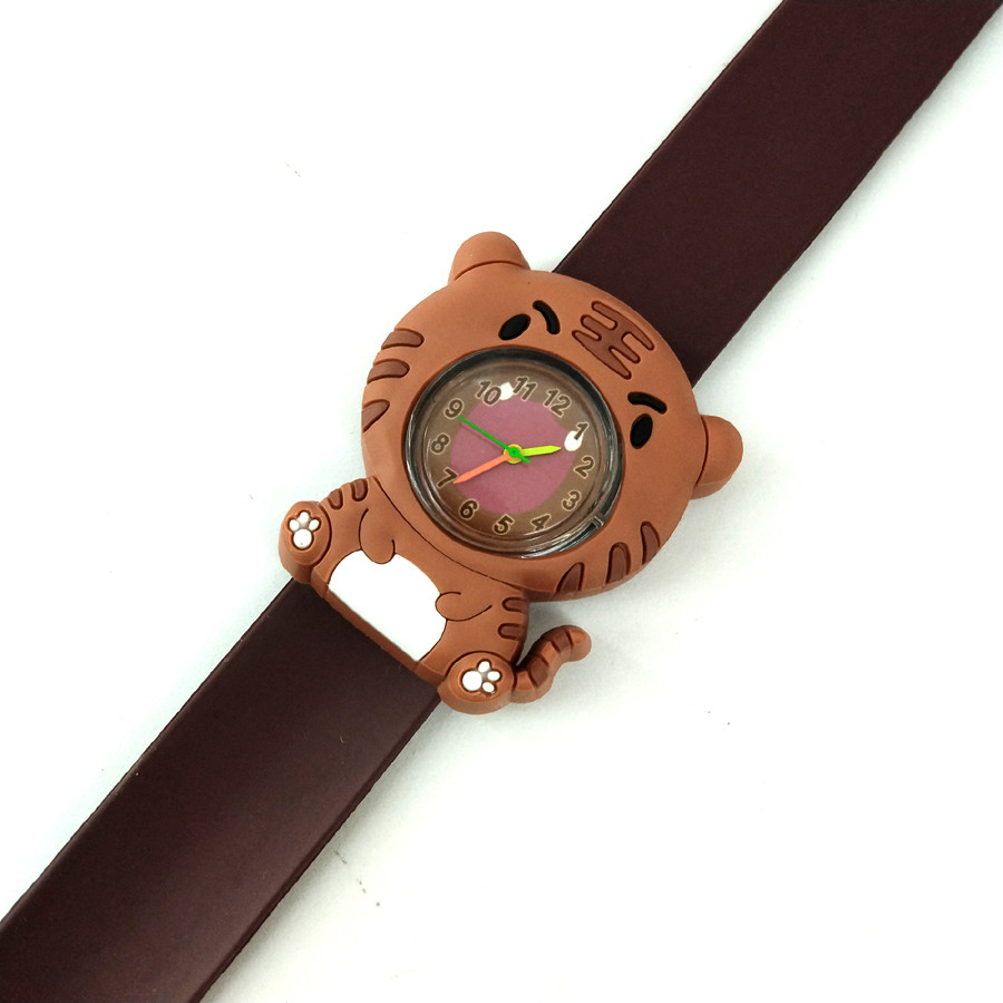 ساعت مچی عقربه ای بچگانه مدل ببری کد 1 ساعت مچی عقربه ای بچگانه مدل ببری کد 1