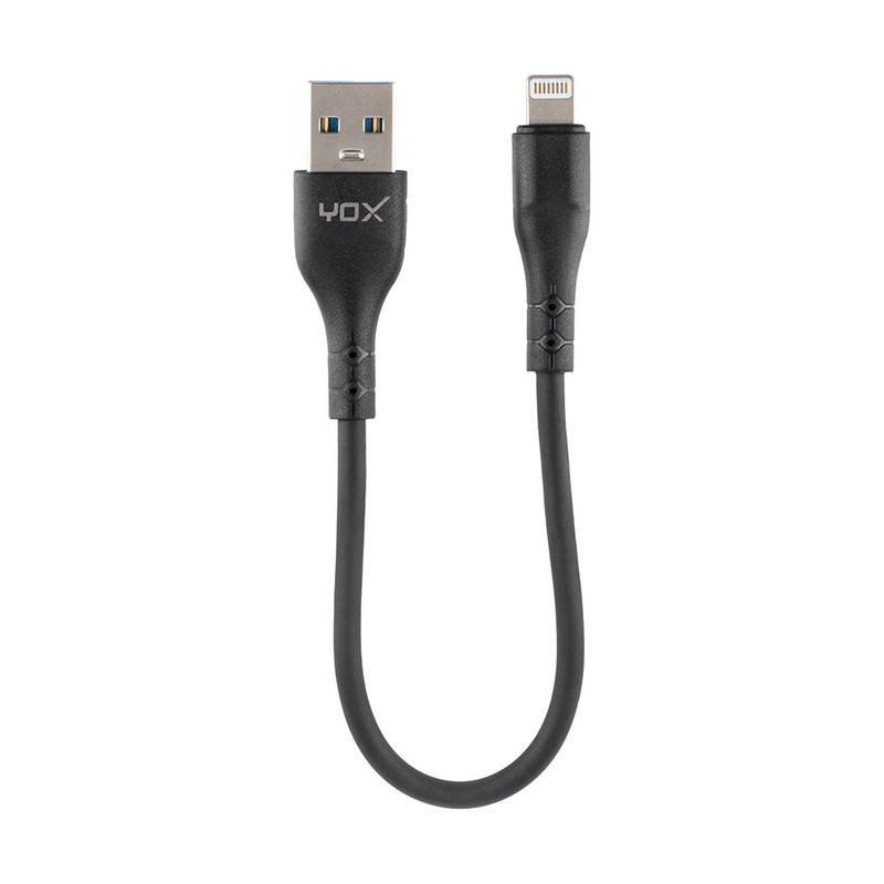 کابل تبدیل USB به لایتنینگ یوکس مدل LOYAL طول 0.2 متر