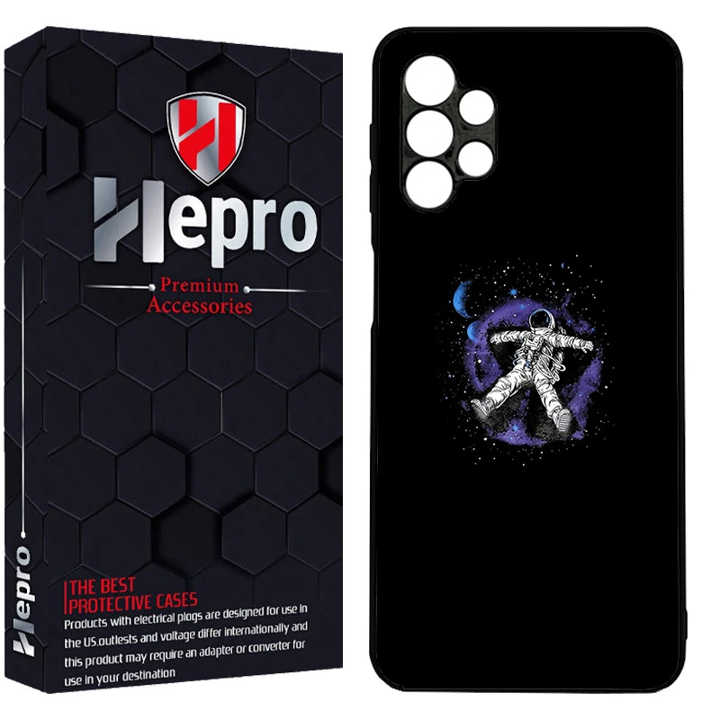 کاور هپرو طرح فضانورد کد Dimo-455 مناسب برای گوشی موبایل سامسونگ Galaxy A17