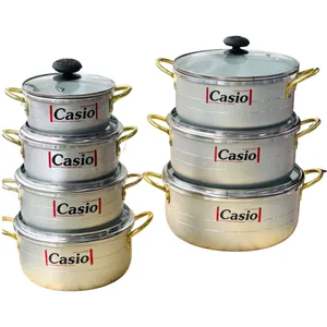 سرویس قابلمه روی 14 پارچه کاسیو مدل 001