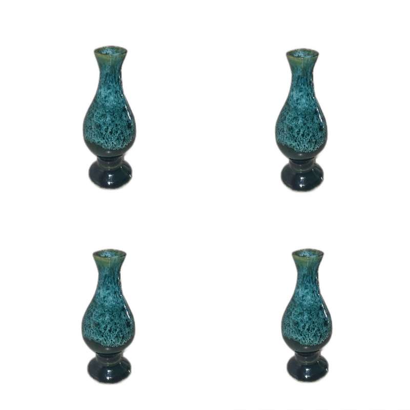 گلدان دکوری مدل رومیزی مجموعه چهار عددی گلدان دکوری مدل رومیزی مجموعه چهار عددی