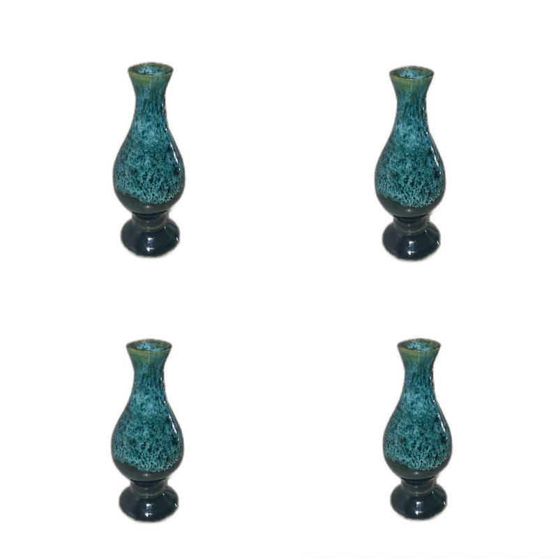 گلدان دکوری مدل رومیزی مجموعه چهار عددی گلدان دکوری مدل رومیزی مجموعه چهار عددی