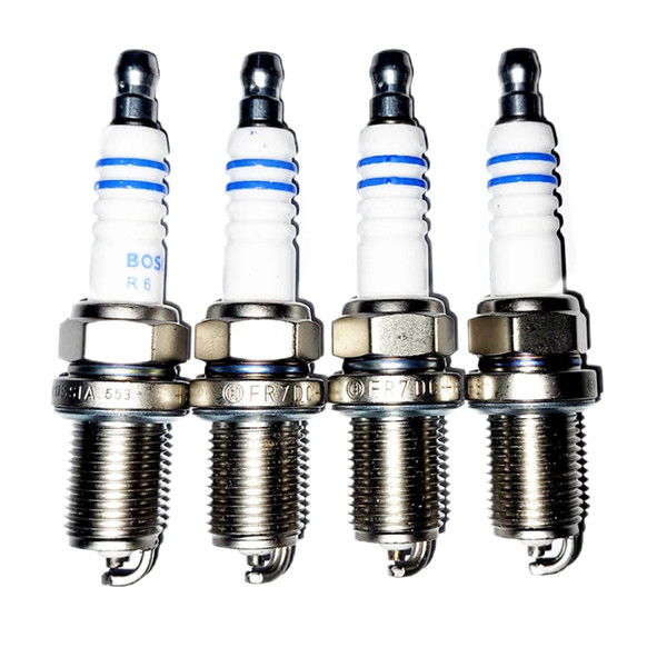 شمع خودرو بوش مدل FR7DC +8 پایه کوتاه بسته 4 عددی 