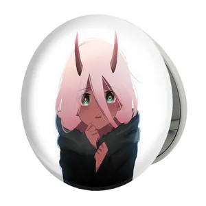 آینه جیبی خندالو طرح زیروتو انیمه دارلینگ در فرنکس مدل تاشو کد 11998 