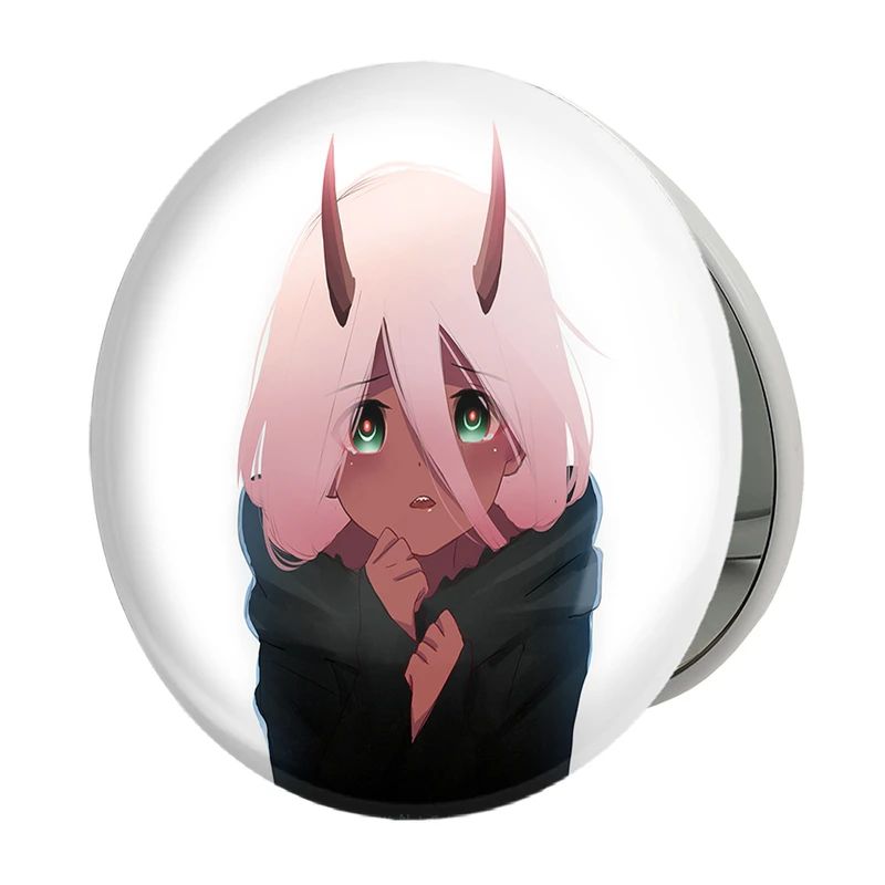 آینه جیبی خندالو طرح زیروتو انیمه دارلینگ در فرنکس مدل تاشو کد 11998 