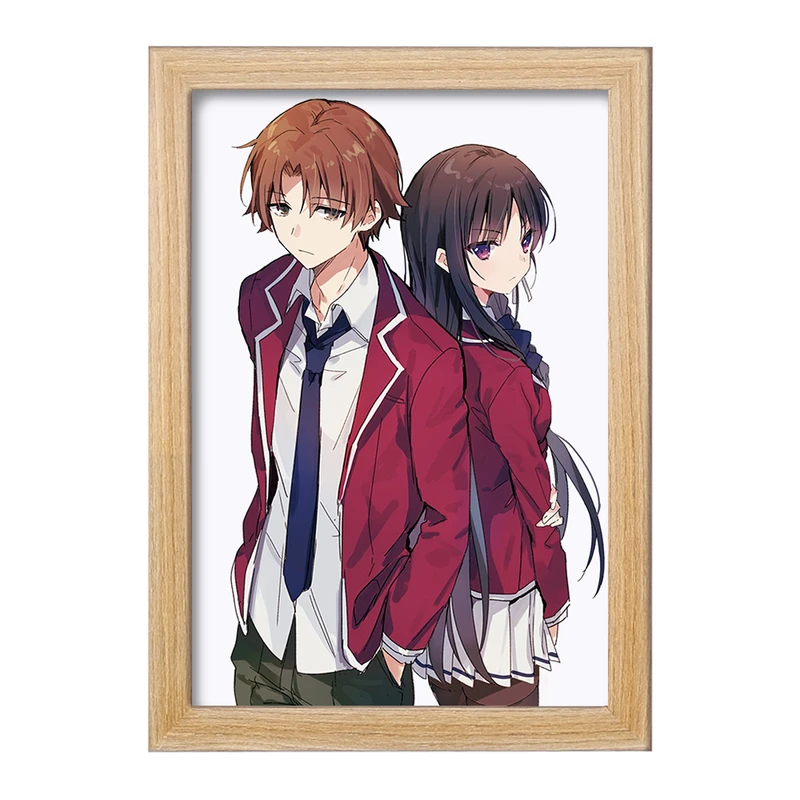 تابلو خندالو مدل هوریکیتا و آیانوکوجی انیمه کلاس نخبگان کد 34727