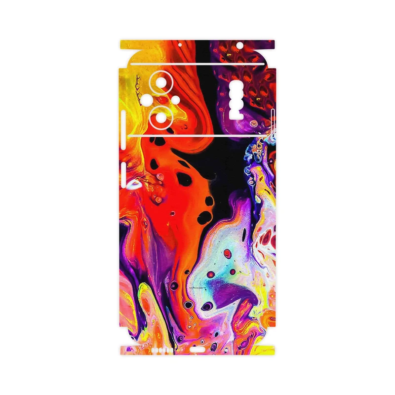 برچسب پوششی ماهوت مدل Abstract Oil Art-FullSkin مناسب برای گوشی موبایل شیائومی Poco M5