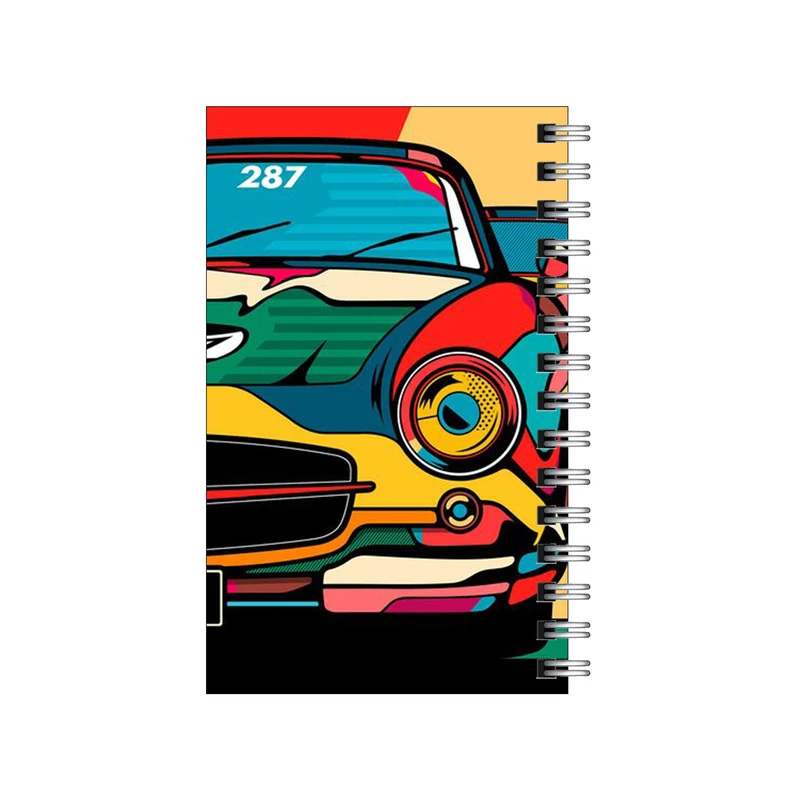 دفترچه یادداشت مدل to do list طرح ماشین  287 کد 6732120
