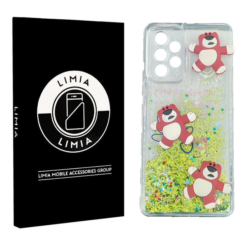 کاور لیمیا مدل آکواریومی لنزدار طرح عروسکی برجسته مناسب برای گوشی موبایل سامسونگ Galaxy A53