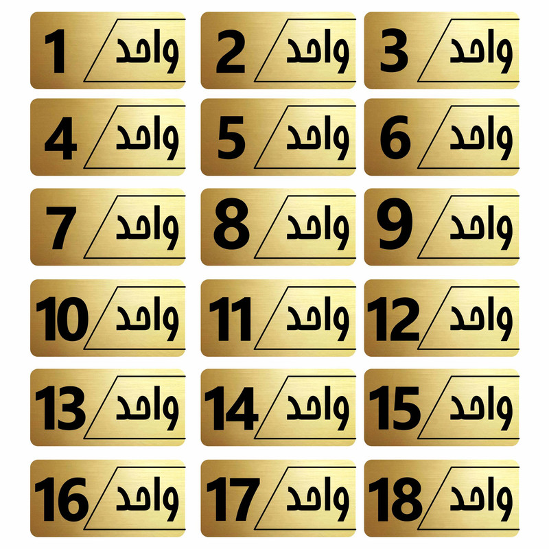 تابلو راهنما مدل نویان مجموعه 18 عددی