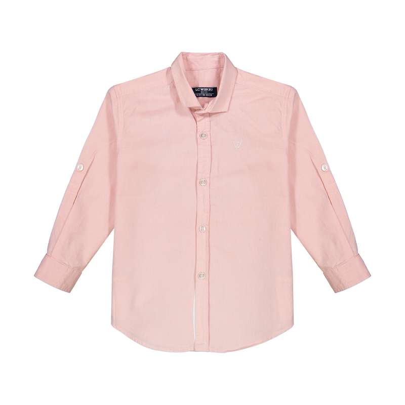 پیراهن پسرانه ال سی وایکیکی مدل 9WK367Z4-G5X-PEACH