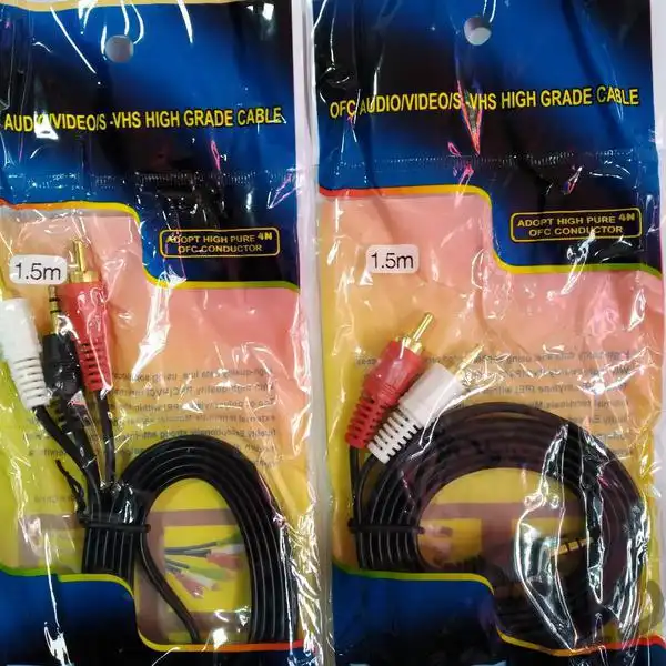 کابل 1 به 2 RCA مدل 4N طول 1.5 متر