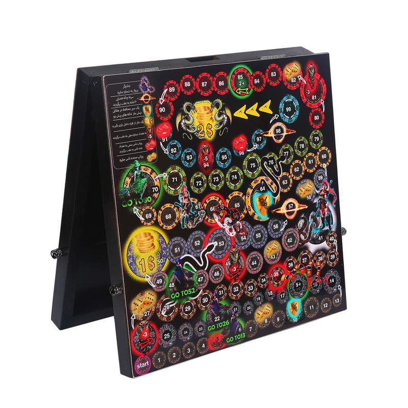بازی فکری منچ و شطرنج کد 03