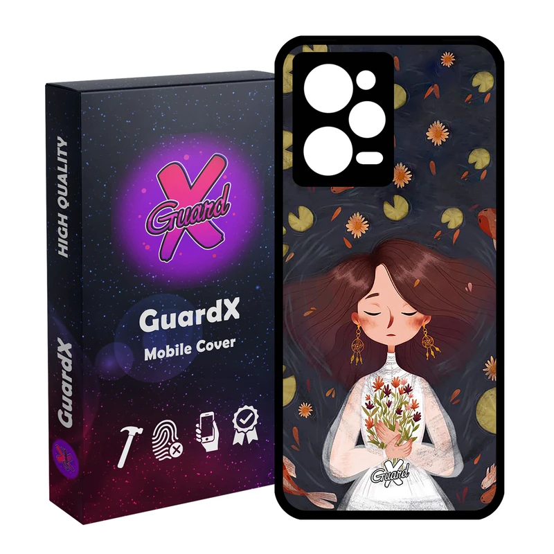 کاور گارد ایکس طرح دختر مدل Glass10326 مناسب برای گوشی موبایل شیائومی Redmi Note 12 Pro 5G/Poco X5 Pro 5G/Note 12 Pro Pro speed
