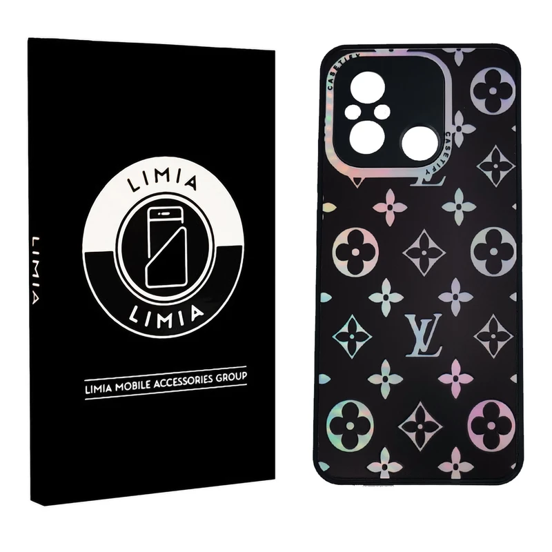 کاور لیمیا مدل فانتزی لنزدار طرح عروسکی شبرنگی مناسب برای گوشی موبایل شیائومی Redmi 12C