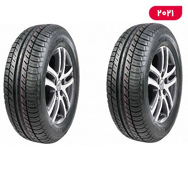 لاستیک خودرو یزد تایر مدل VENUS سایز 175/70R13 - دو حلقه