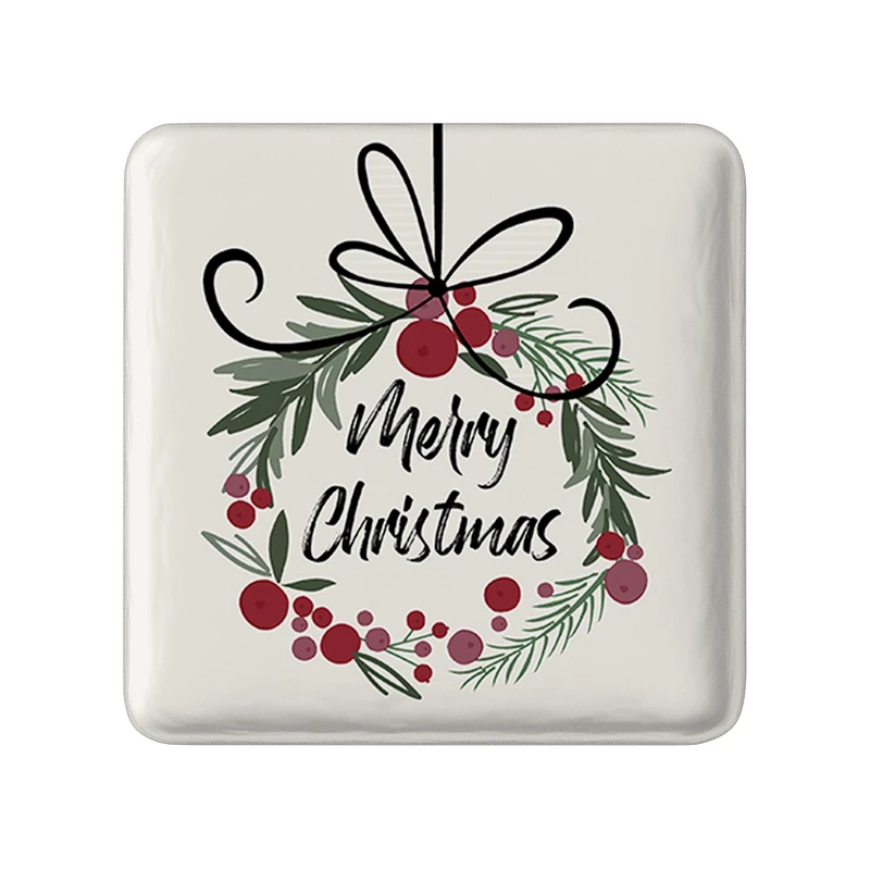 مگنت خندالو طرح کریسمس Christmas مدل مربعی کد 22173