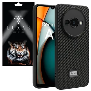Luxar poco c61 _Carbon Line Cover For xiaomi redmi a3/poco c61/a3x 4G