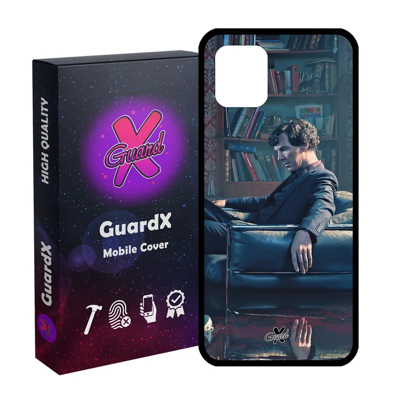 کاور گارد ایکس طرح شرلوک مدل Glass10519 مناسب برای گوشی موبایل سامسونگ Galaxy Note 10 Lite / A81
