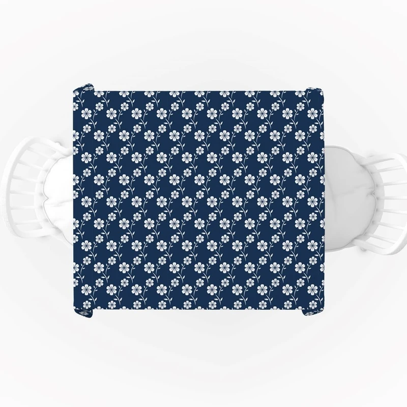 رومیزی مدل مربع مخمل طرح دانبون مدرن کد 11035