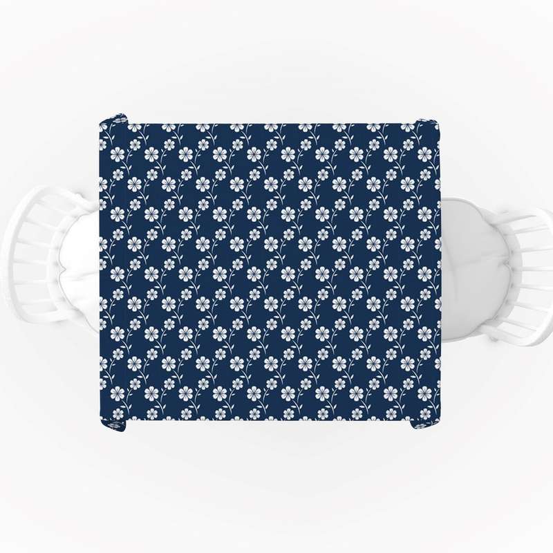 رومیزی مدل مربع مخمل طرح دانبون مدرن کد 11035