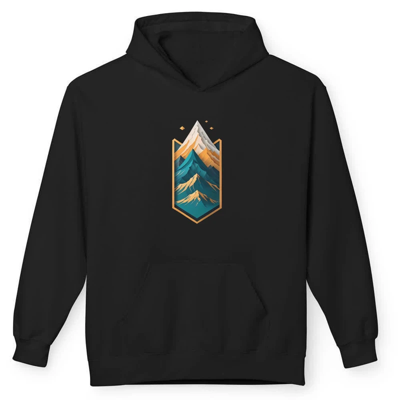 هودی مردانه پاد آفرین مدل طرح طبیعت کوه کد 0265