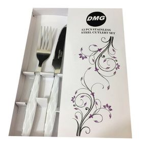 نقد و بررسی ست کارد و چنگال میوه خوری 12 پارچه دی ام جی کد 225 توسط خریداران