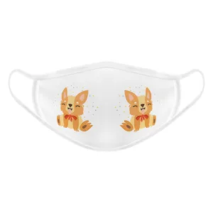ماسک تزیینی بچگانه طرح سگ خوشحال کد 617015