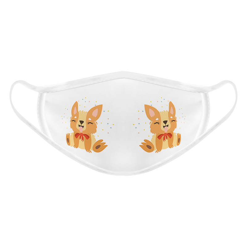 ماسک تزیینی بچگانه طرح سگ خوشحال کد 617015