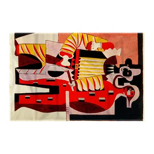 کاغذ کادو ترمه طراحان ایده مدل دلقک و تردست از پیکاسو کد art0336