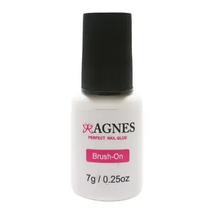 چسب کاشت ناخن اگنس مدل Brush-On وزن 7 گرم