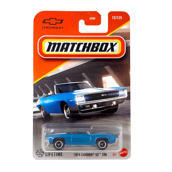 ماشین بازی ماتیل طرح chevrolet camaro 1969 کد 72125