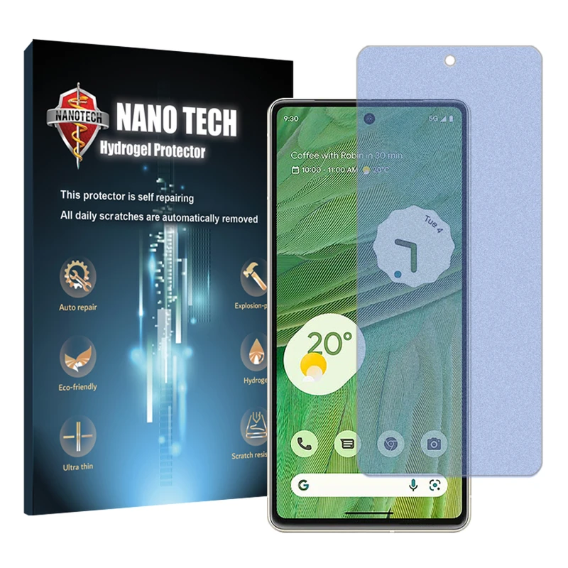 محافظ صفحه نمایش مات آنتی بلو نانو تک مدل Tough مناسب برای گوشی موبایل گوگل Pixel 7