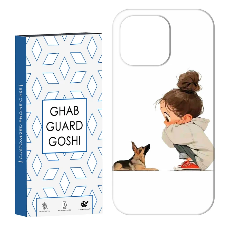 کاور قاب گارد گوشی طرح دخترانه کد Dimo-864 مناسب برای گوشی موبایل اپل IPHONE 14 PRO   