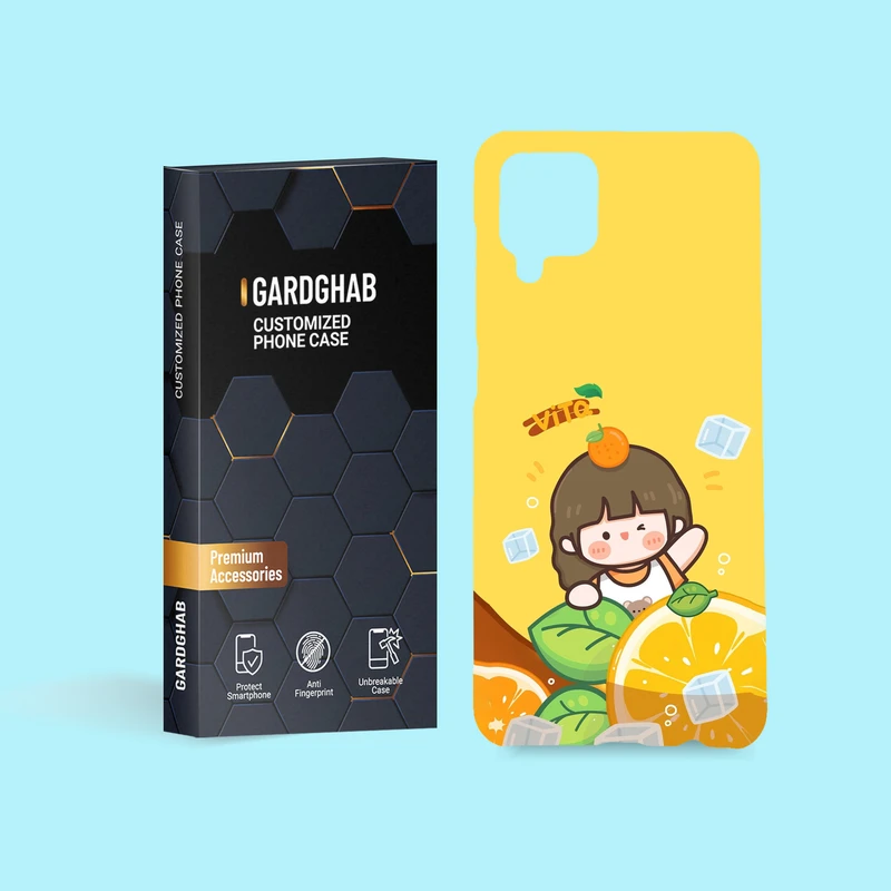 کاور گارد قاب مدل دخترانه مناسب برای گوشی موبایل سامسونگ Galaxy A12