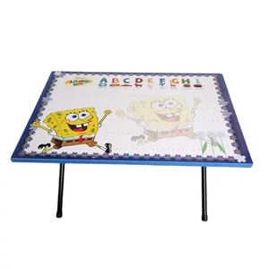 میز تحریر مدل تاشو وایت بردی طرح باب اسفنجی