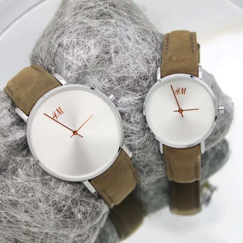 ست ساعت مچی عقربه ای زنانه و مردانه مدل 646j