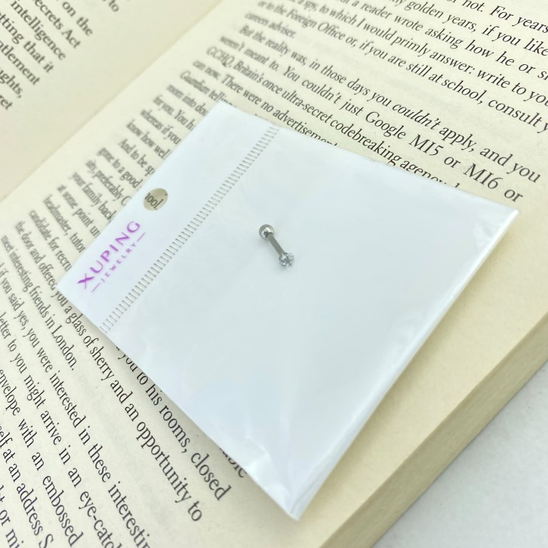 پیرسینگ گوش زنانه ژوپینگ مدل ستاره کد P4145 پیرسینگ گوش زنانه ژوپینگ مدل ستاره کد P4145