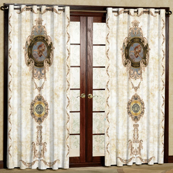 پرده مدل مخمل پانچی کد 7325 سایز 280x140 سانتی متر