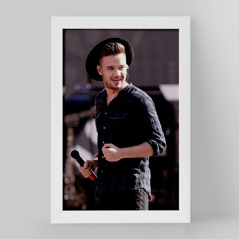 تابلو خندالو مدل لیام پین گروه موسیقی وان دایرکشن One Direction کد 18959