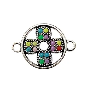 آویز دستبند مدل سنتی گل زیبا کد 1-30