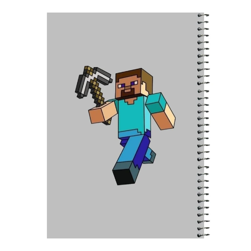 دفتر مشق 80 برگ اس جی مدل ماینکرفت کد 9