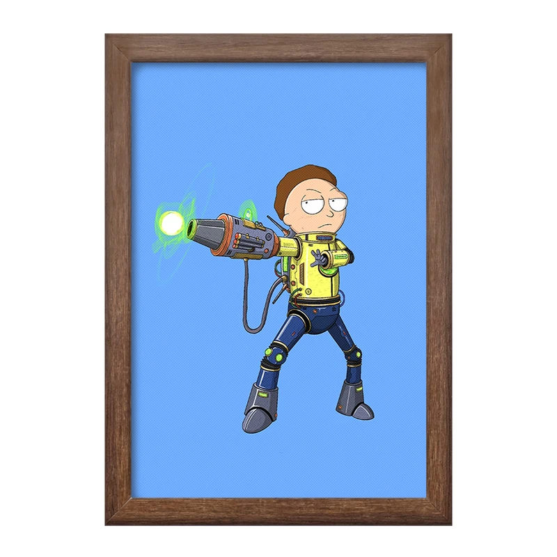 تابلو خندالو طرح ریک و مورتی (Rick and Morty) کد F402