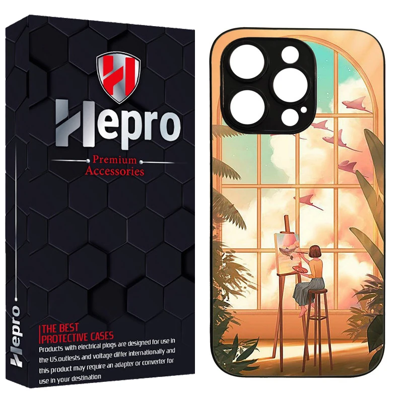 کاور هپرو طرح فانتزی مدل TPU مناسب برای گوشی موبایل اپل IPHONE 13 PRO