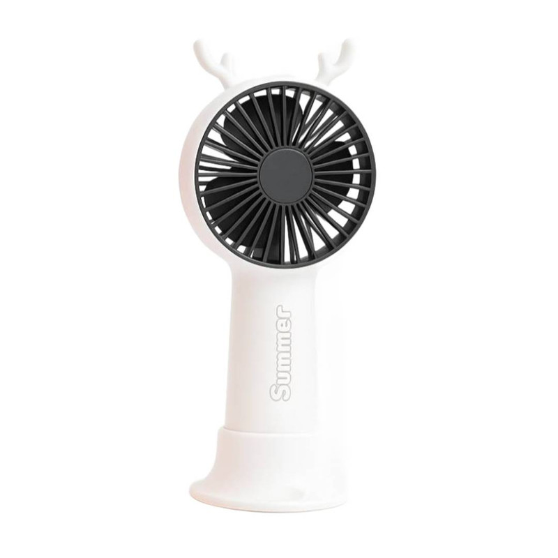 پنکه شارژی پرتابل مدل شاخ گوزنی