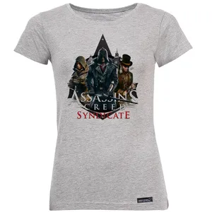 تی شرت آستین کوتاه زنانه 27 مدل Assassin Cree Syndicate کد MH1502