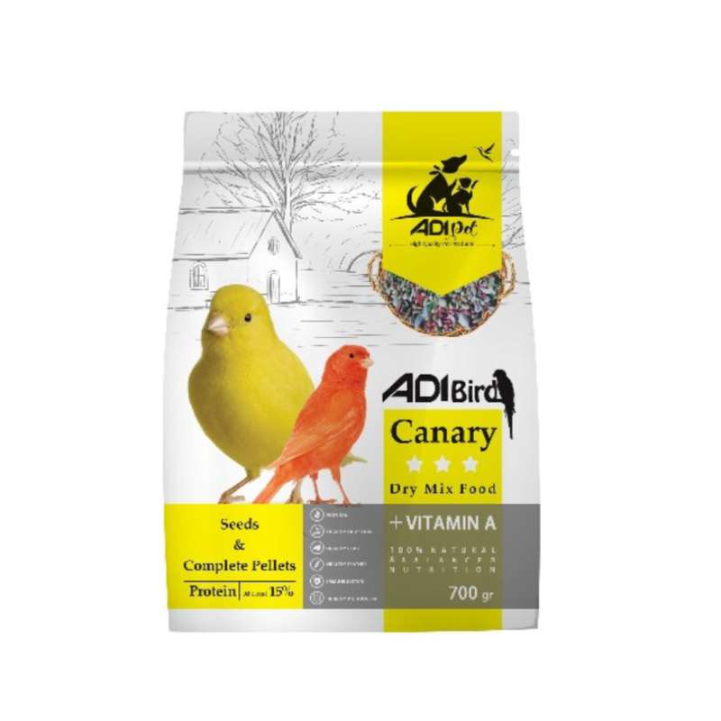 غذای خشک پرنده آدی پت مدل EUROPEAN GOLD FINCHES وزن 700 گرم