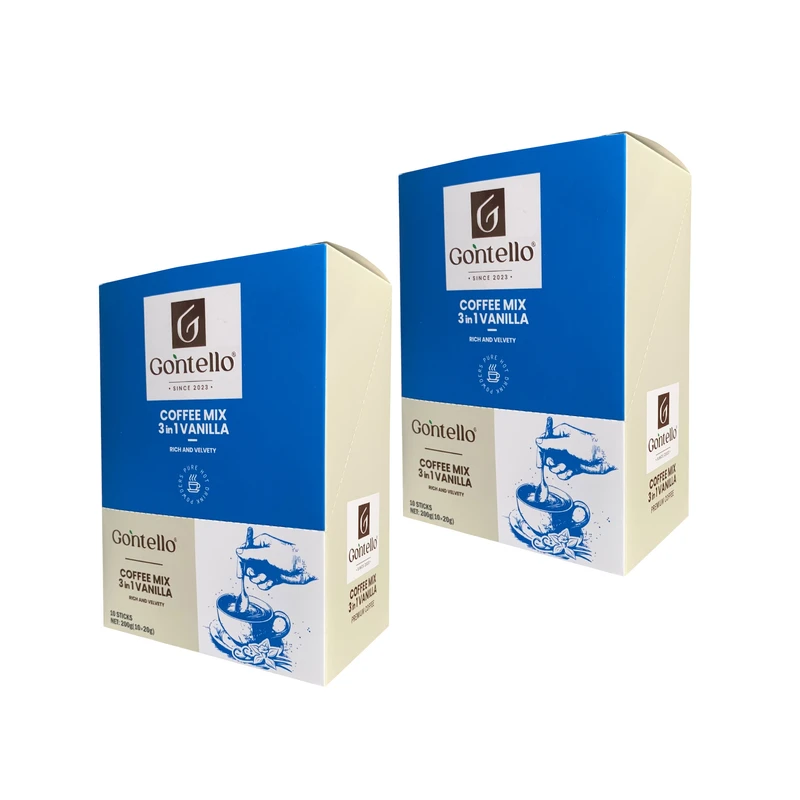 کافی میکس 3 در 1 وانیلی گونتلو - 400 گرم بسته 2 عددی
